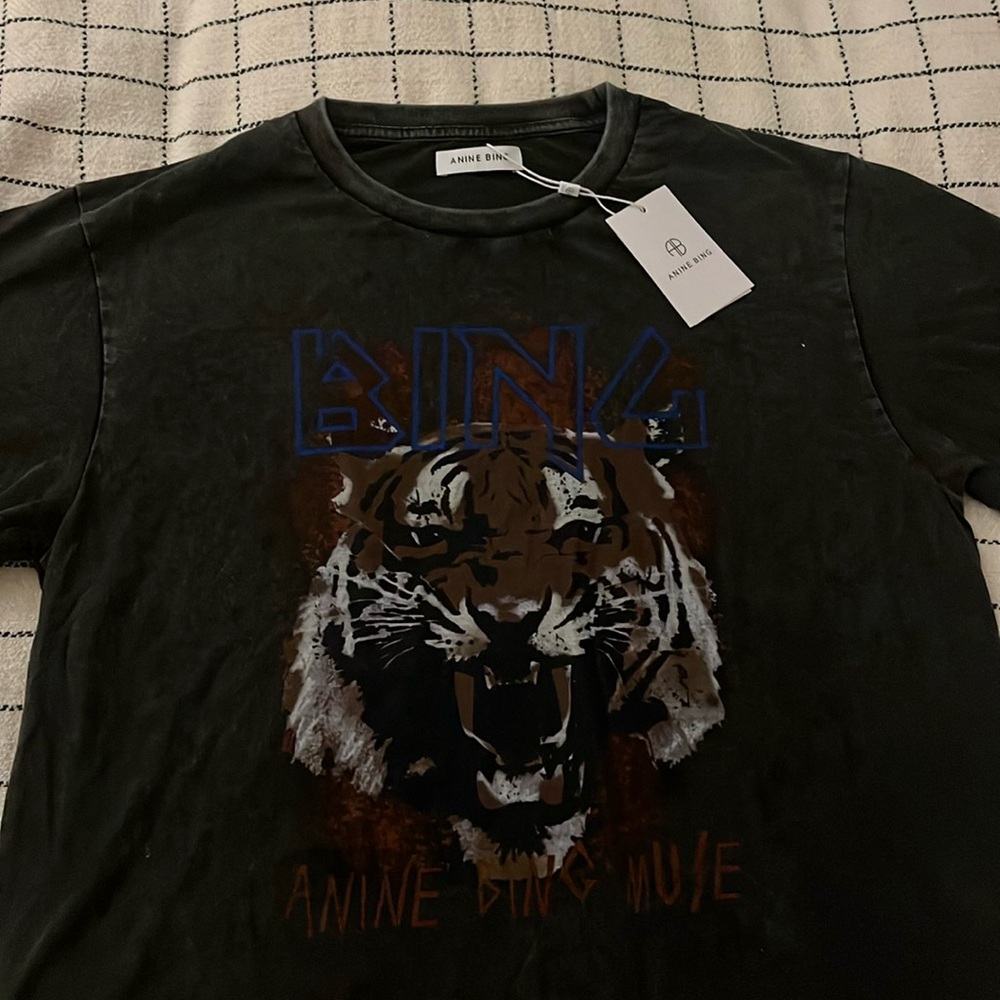Anine Bing tiger tshirt